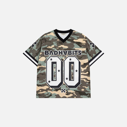 Bad Habits Camo Double Zero Jersey