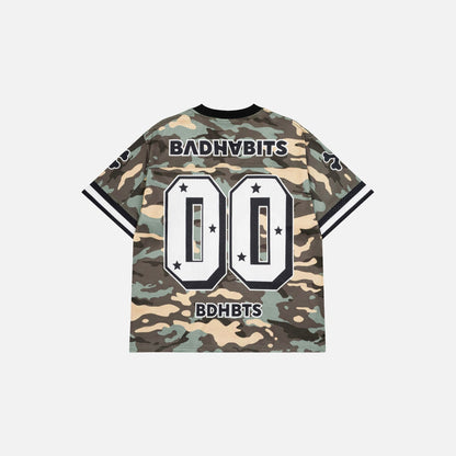 Bad Habits Camo Double Zero Jersey