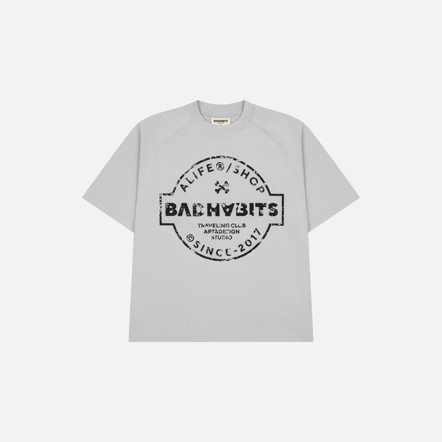 Bad Habits Coffee Stamp Boxy Tee