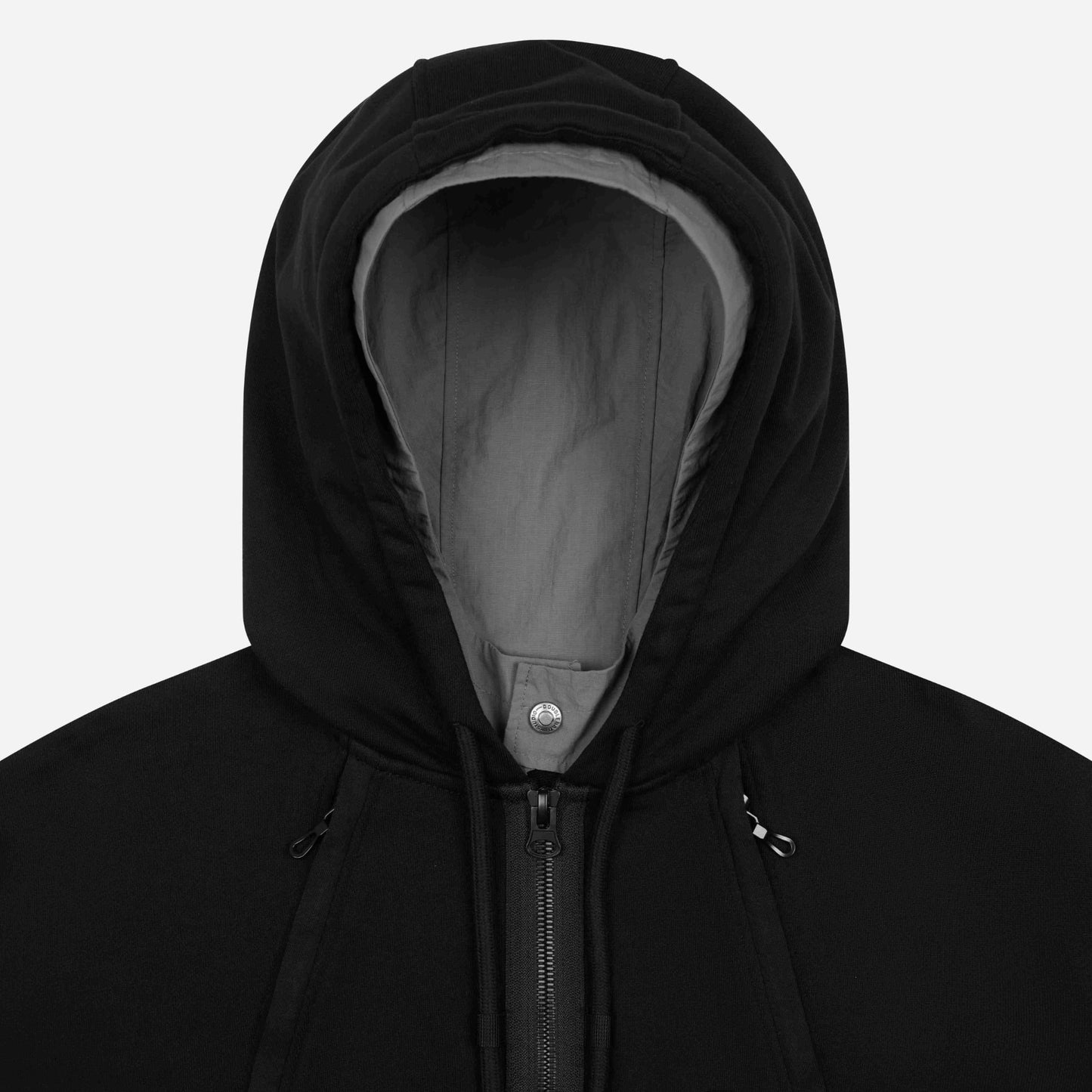 Bad Habits Non Standard Layer Zip Hoodie