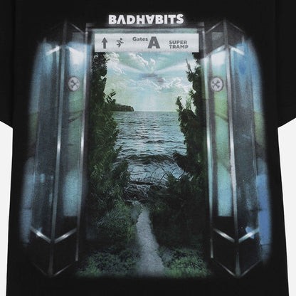 Bad Habits S-Wild Station Tee - Black