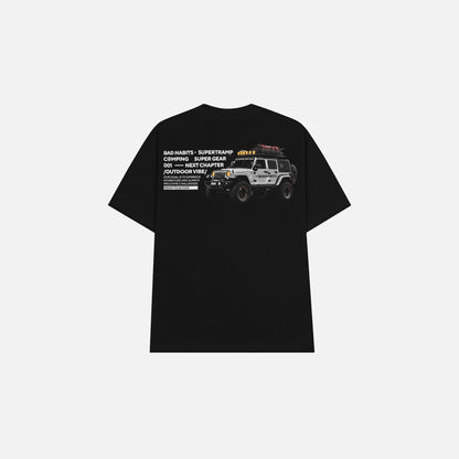 Bad Habits S-Jeep Camp Tee