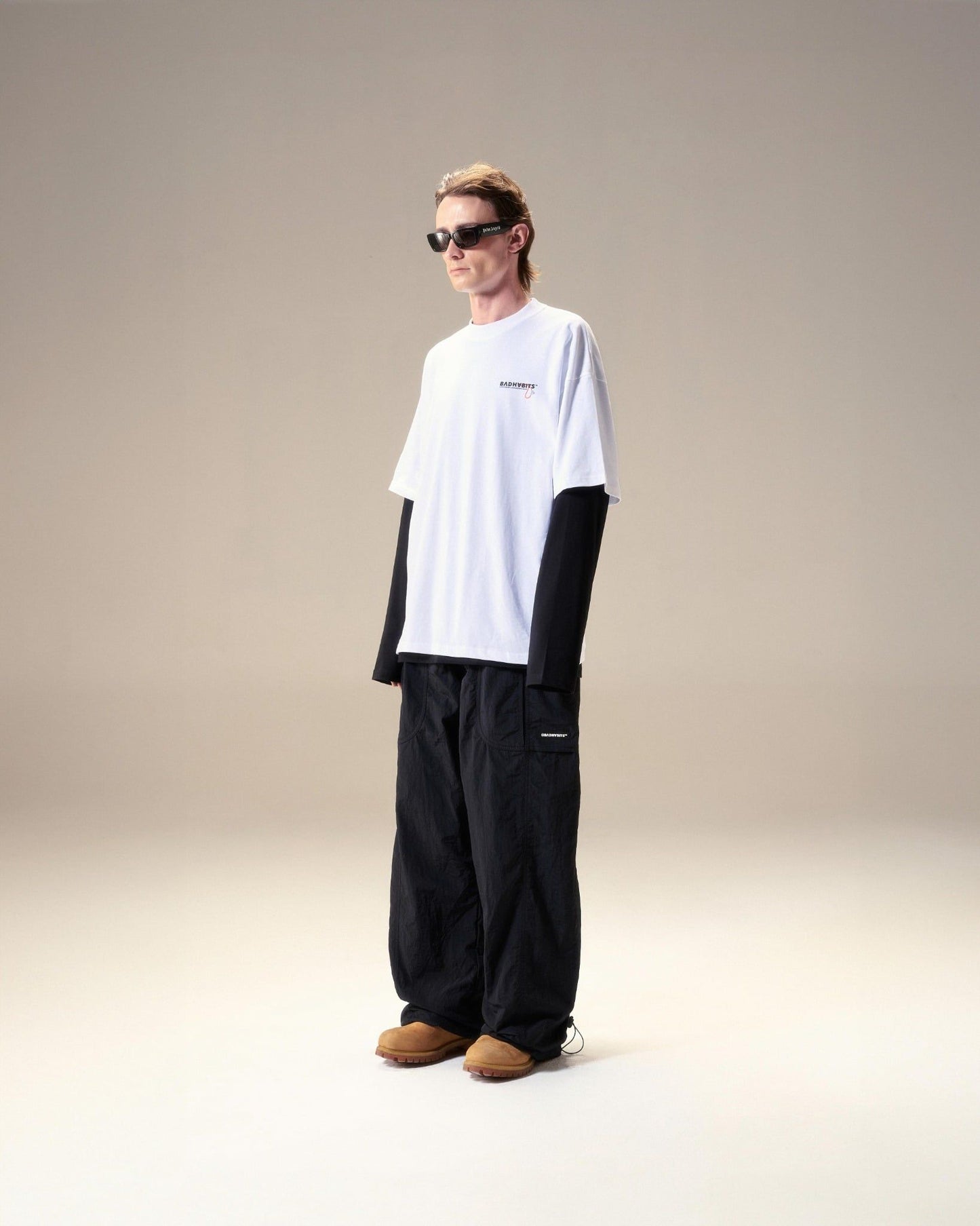 Bad Habits S-Wanderlust Gear Tee - White