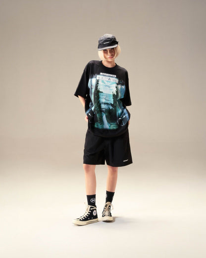 Bad Habits S-Wild Station Tee - Black