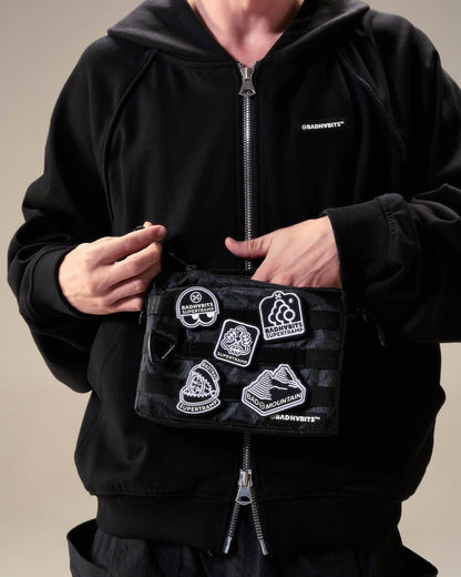 Bad Habits S-On The Go Zip Hoodie - Black