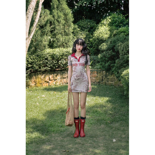 Ours stu Twist Dress (Pre-order)
