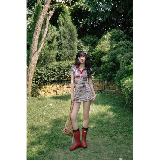 Ours stu Twist Dress (Pre-order)