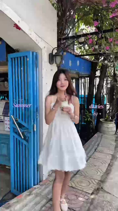 Nhien Vintage Milky Dress (Pre-order)