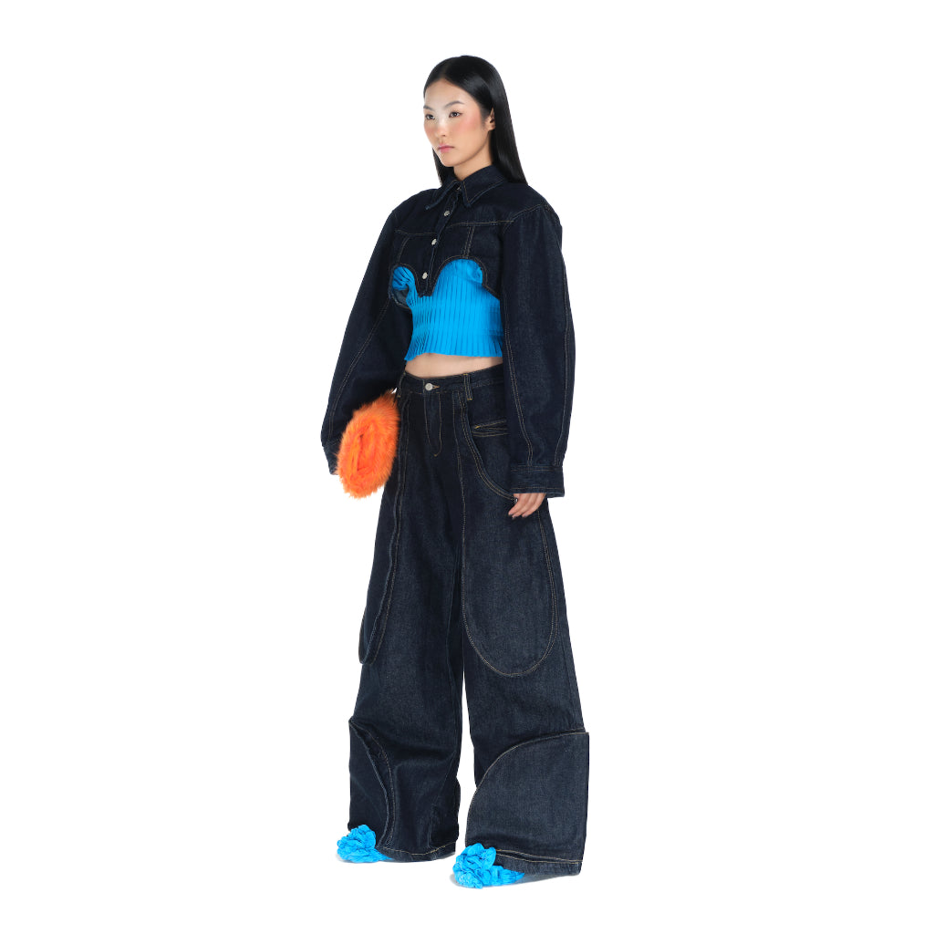 Heartburn.co Duo Shroom Cap Jeans