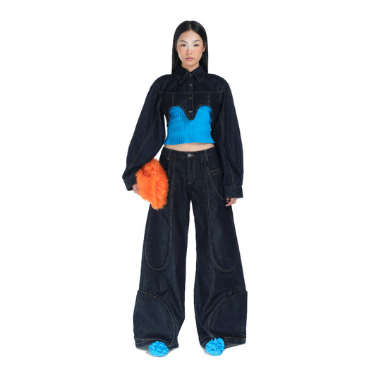 Heartburn.co Duo Shroom Cap Jeans