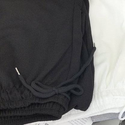 Nhien Vintage Elastic Waist Pants Bq74 (Pre-order)