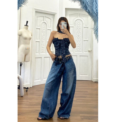 Heartburn.co Lactarius Indigo Loose Jeans
