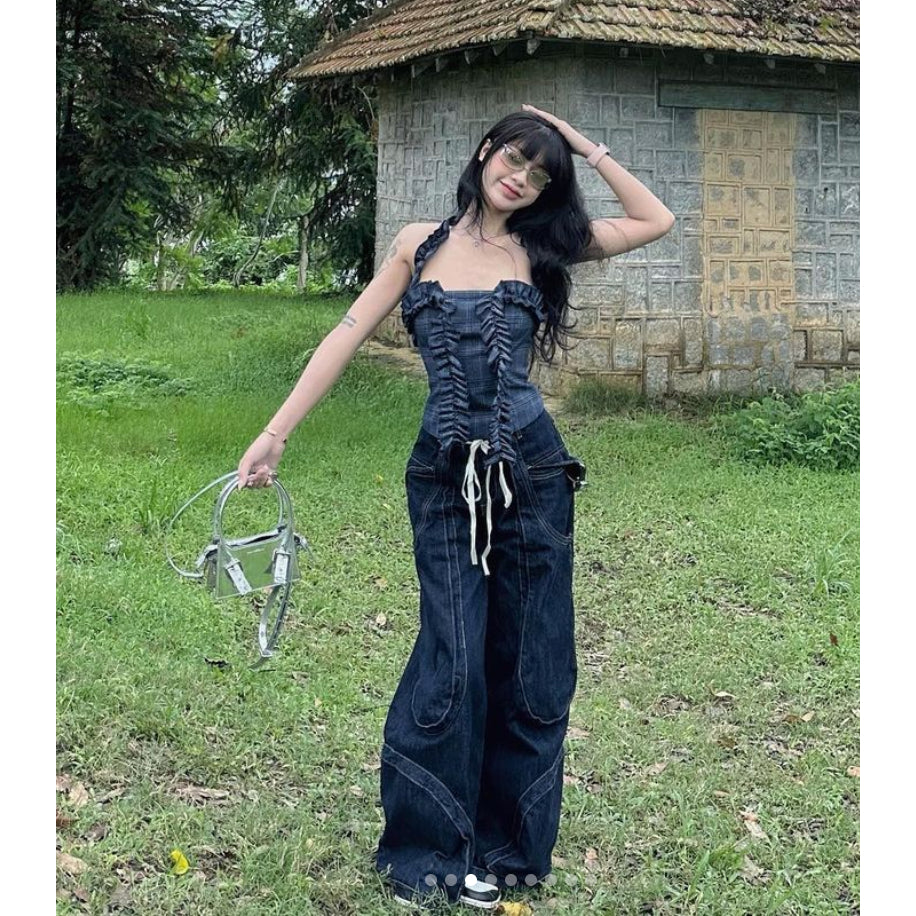 Heartburn.co Duo Shroom Cap Jeans