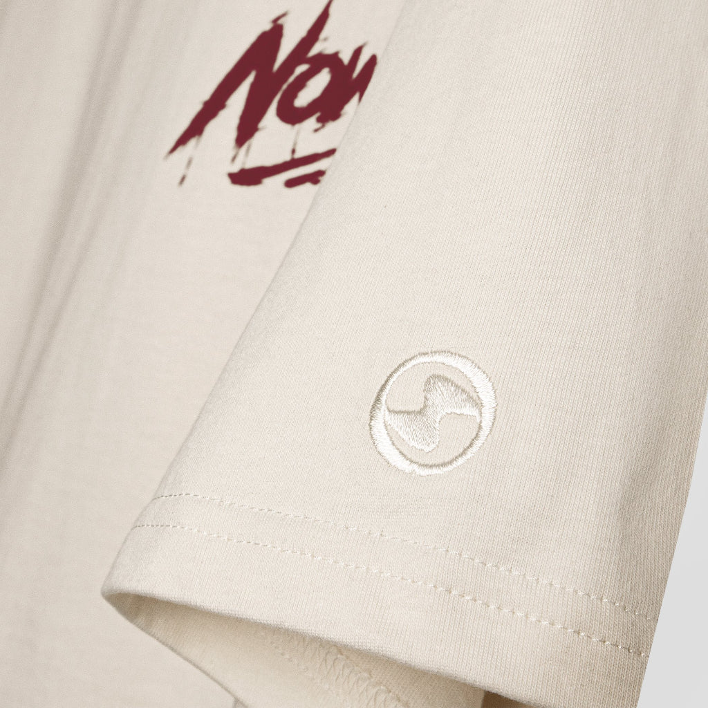 Now Saigon Needs Of Wisdom Signature Tee - Cream