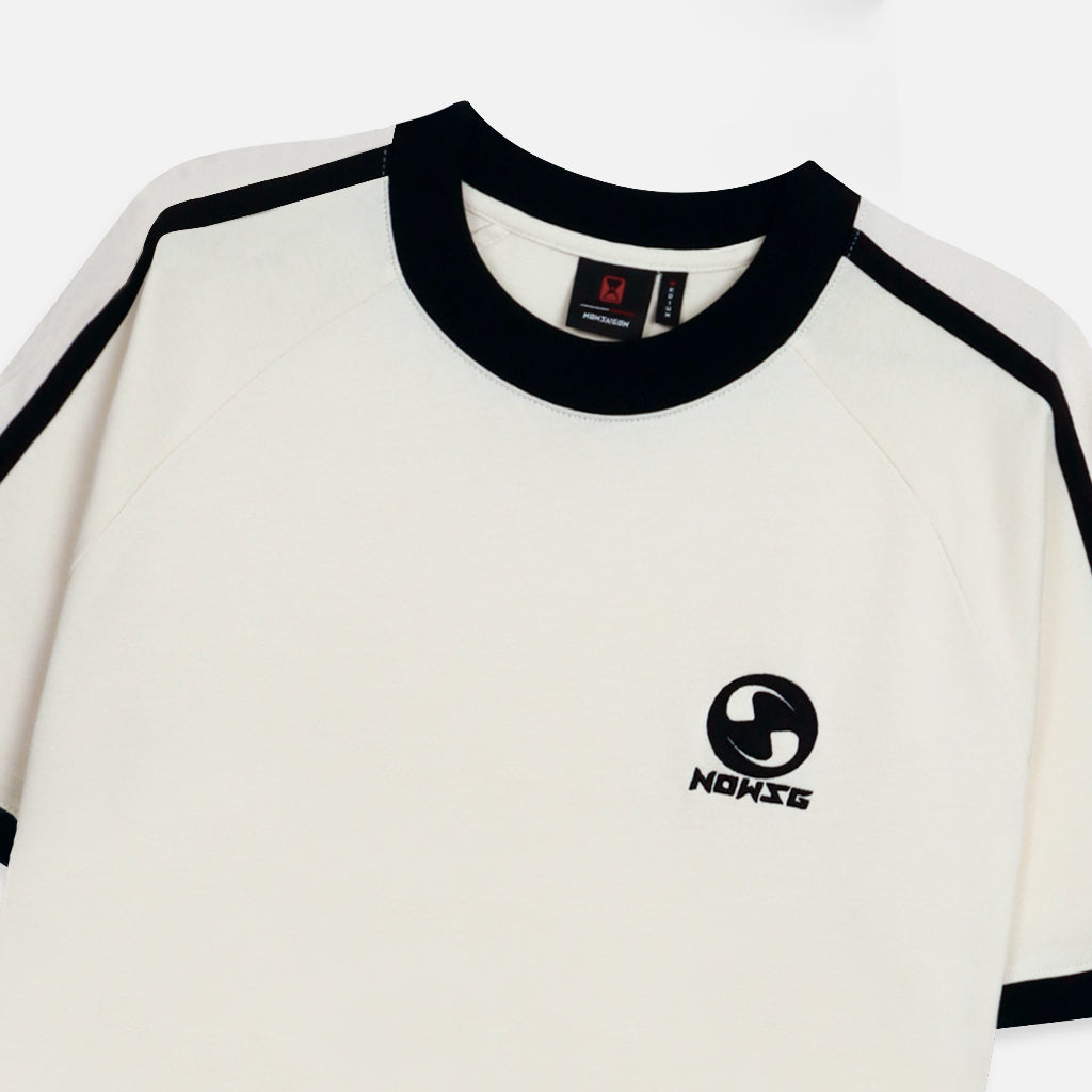 Now Saigon Line Boxy Raglan Tee