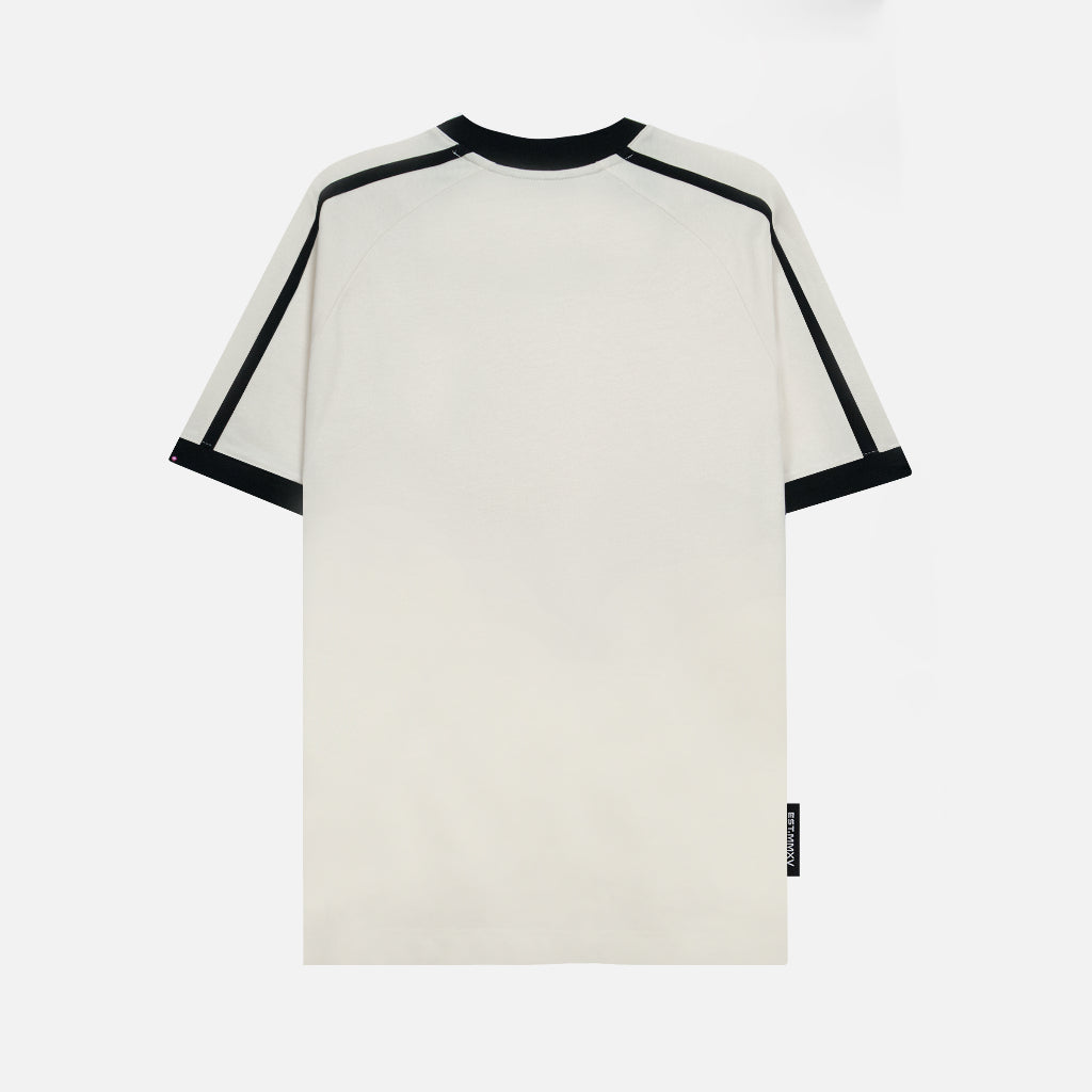 Now Saigon Line Boxy Raglan Tee