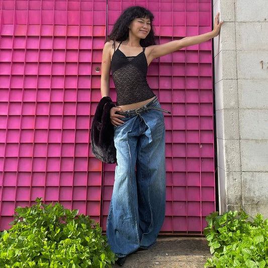 Heartburn.co Lactarius Indigo Loose Jeans