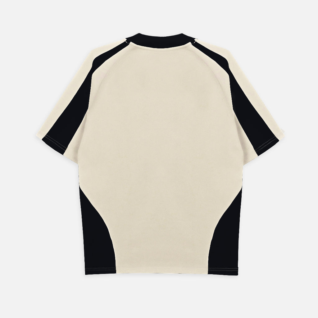 Now Saigon Needs Of Wisdom Mixed Boxy Raglan Tee