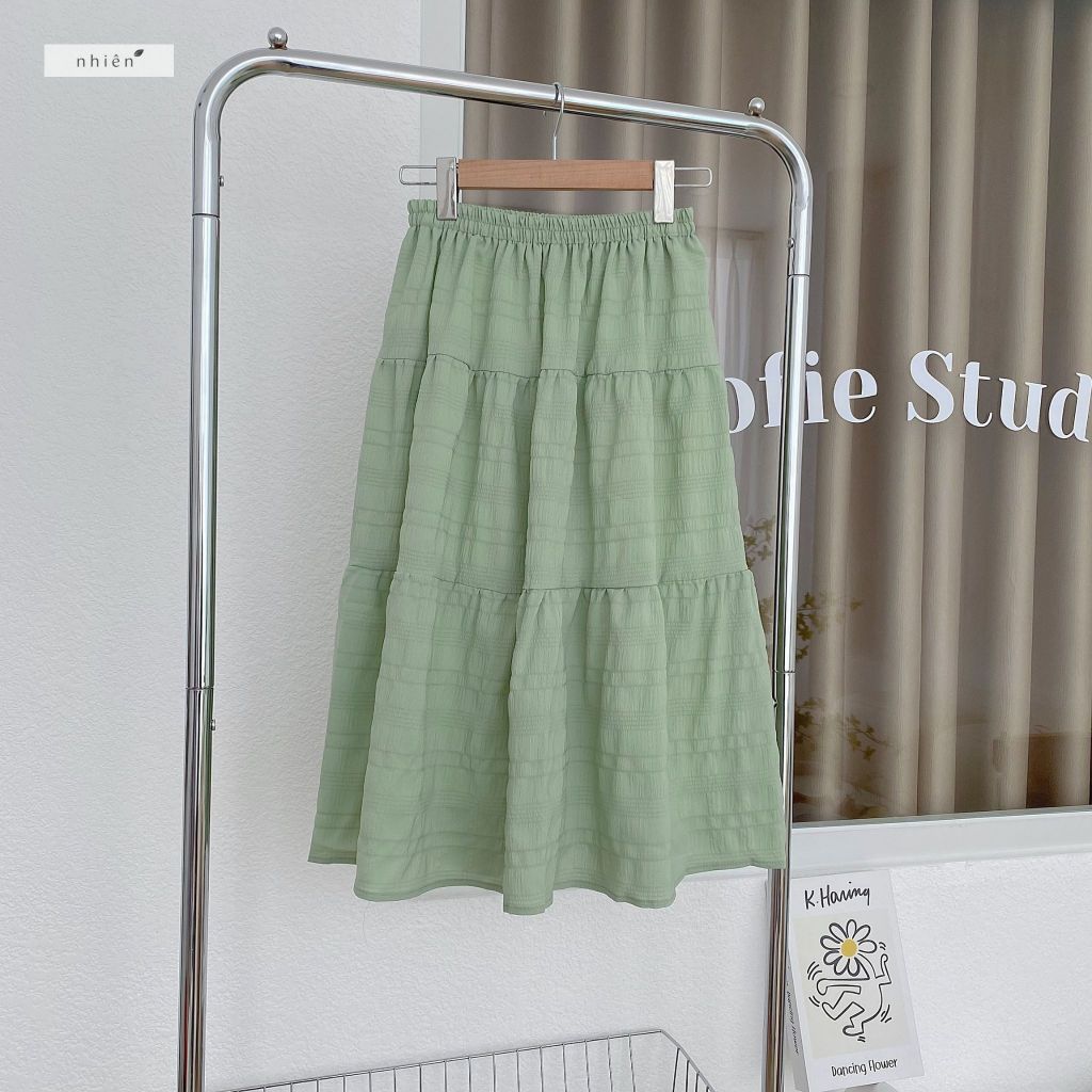 Nhien Vintage Tiered Skirt Bv27 (Pre-order)