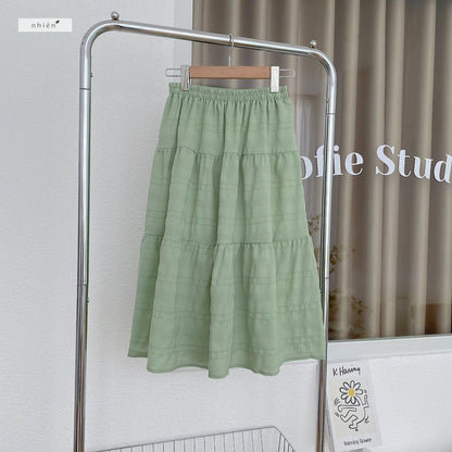 Nhien Vintage Tiered Skirt Bv27 (Pre-order)