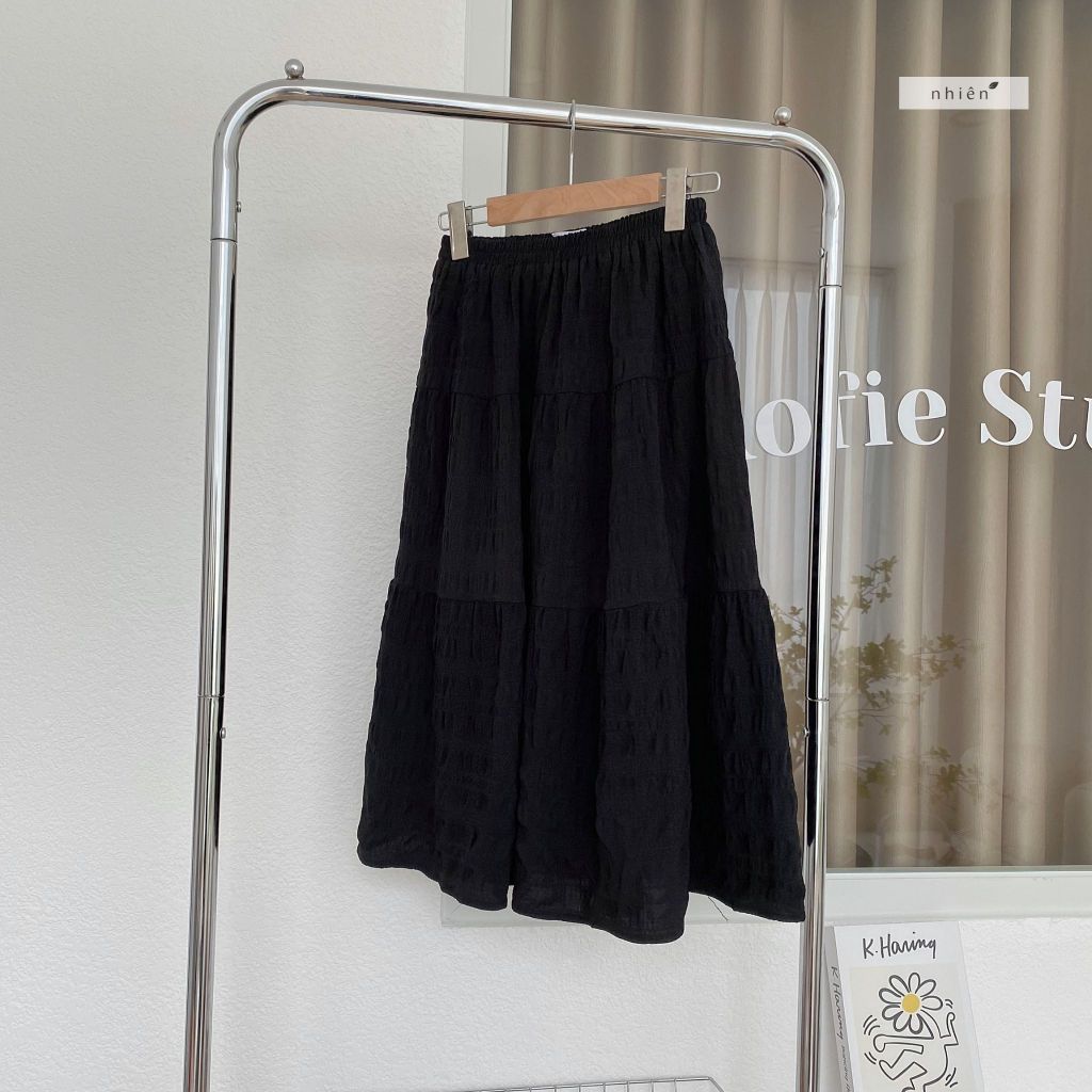 Nhien Vintage Tiered Skirt Bv27 (Pre-order)