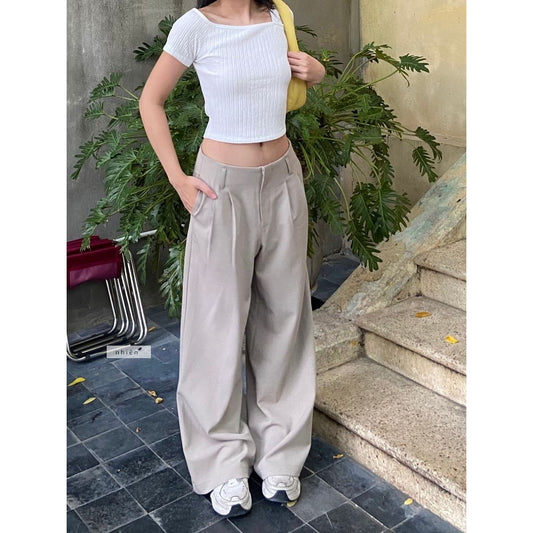Nhien Vintage Maxine Wide-Leg Trousers