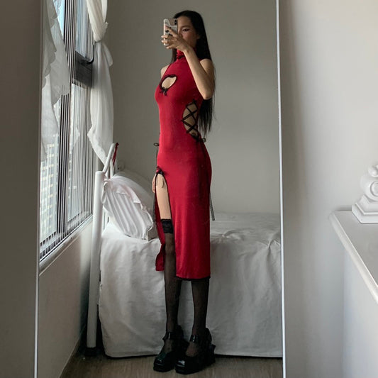 Madebykinh Red Rowan Dress