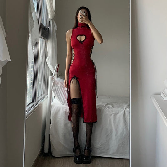 Madebykinh Red Rowan Dress