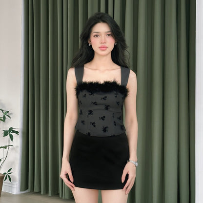 Mania Cutie Feather Top