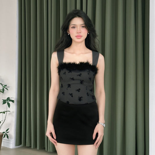 Mania Cutie Feather Top