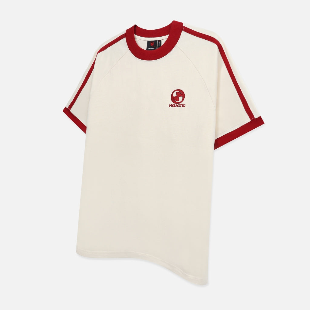 Now Saigon Line Boxy Raglan Tee