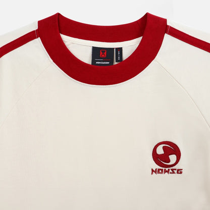 Now Saigon Line Boxy Raglan Tee
