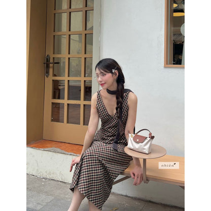 Nhiên Vintage Maxi Dress