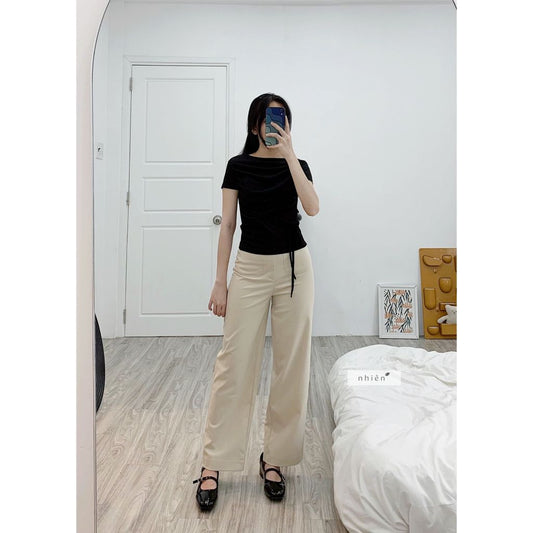 Nhien Vintage Cargo Straight Pants Bq102