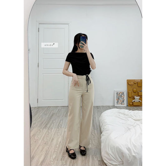 Nhien Vintage Cargo Straight Pants Bq102