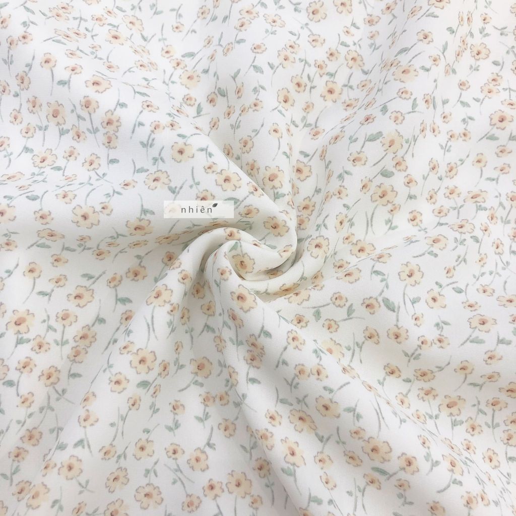 Nhien Vintage Floral Midi Skirt (Pre-order)