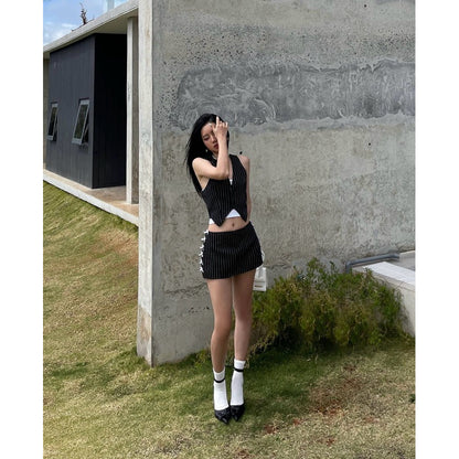 Depass Viola Bow Mini Skirt