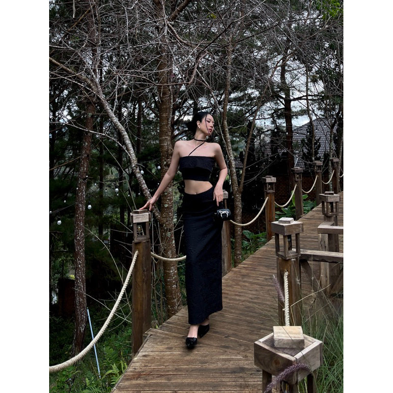 Depass Holly Black Top