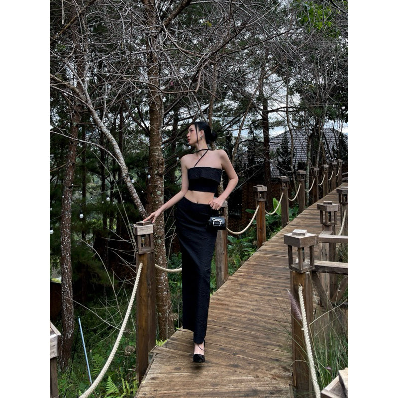 Depass Holly Black Skirt