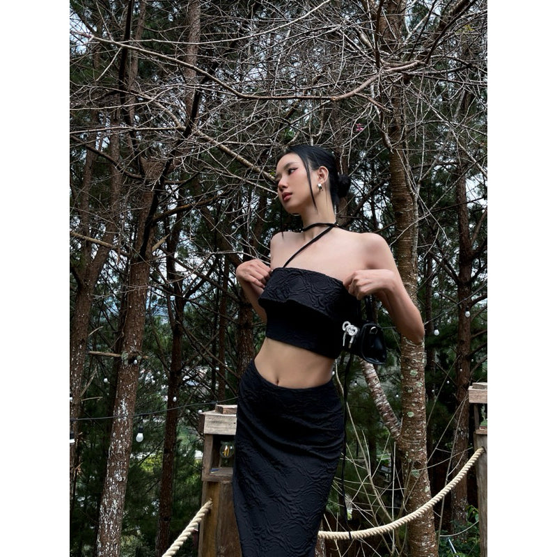 Depass Holly Black Skirt