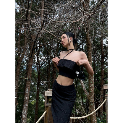 Depass Holly Black Skirt