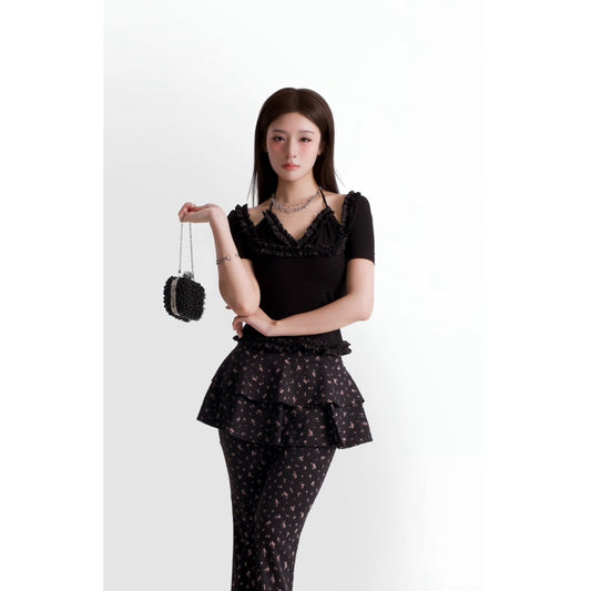 Mania Cutie Sweet Ruffle Pants