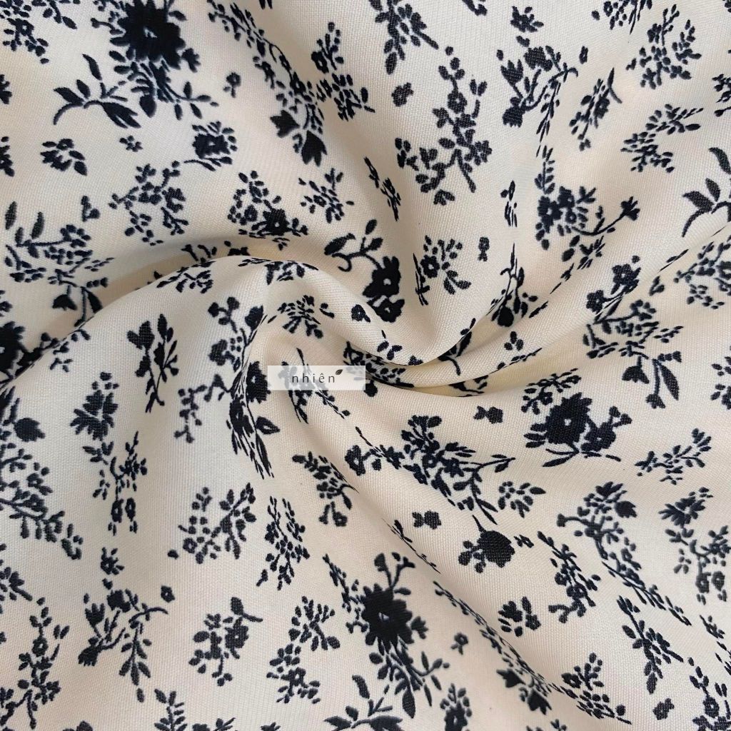 Nhien Vintage Floral Midi Skirt (Pre-order)