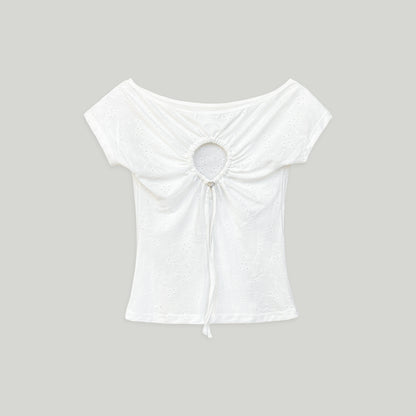 Nakedbyv Cut-Out Heart Top (Pre-order)