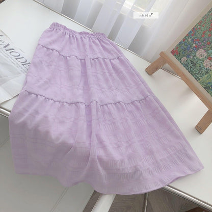 Nhien Vintage Tiered Skirt Bv27 (Pre-order)