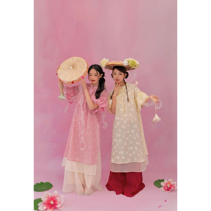 Nakedbyv Em Hoa Ao Dai (Pre-order)