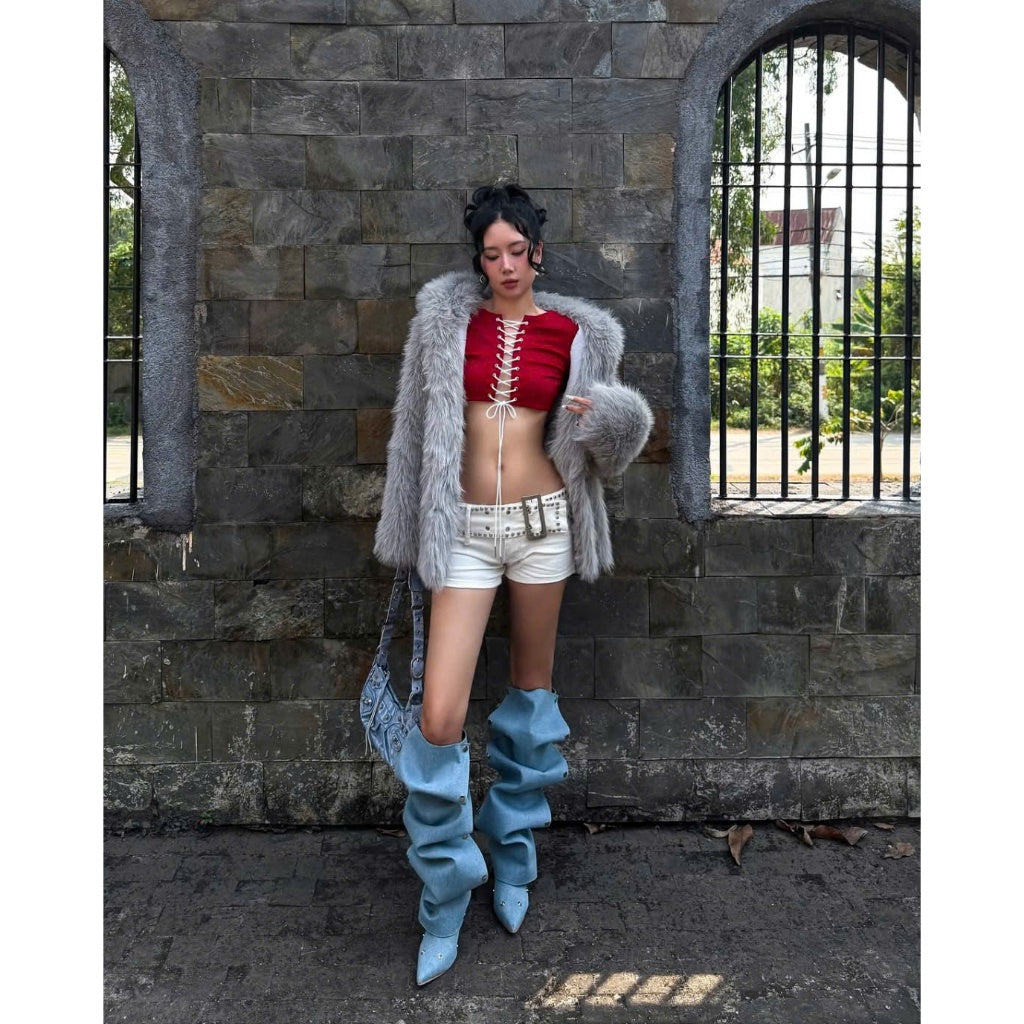 Depass Straw Croptop