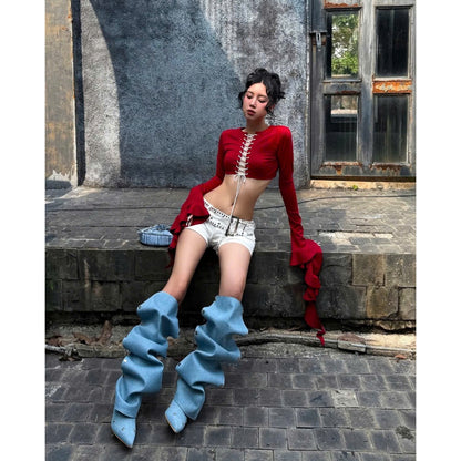 Depass Straw Croptop