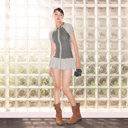 Heartburn.co Ivory Moss Dress