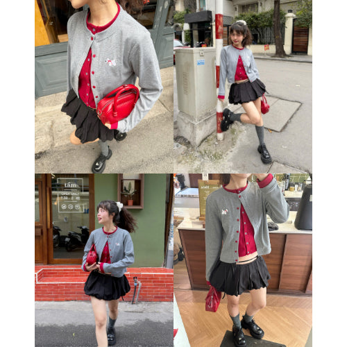Kill System Westie Cardigan